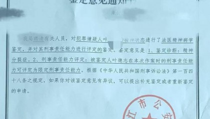 广东廉江一家三口遭杀害案最新进展：被害人家属称凶手被鉴定为精神分裂