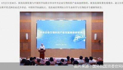 国务院国资委：加快打造生物医药领域的国家队