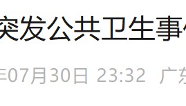 佛山深夜公告：启动突发公共卫生事件Ⅲ级响应