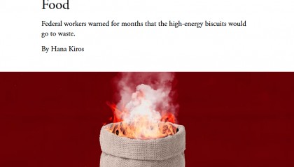 美媒：美国下令焚烧销毁500吨援助食品