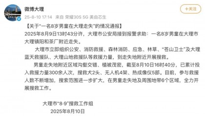 8岁自闭症男孩在深山失联，组织方太草台班子