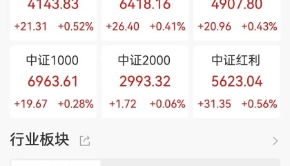 A股收评：指数高开高走，三大指数均创年内新高，北证50跌0.62%，脑机接口、燃气板块走高！超3100股下跌，成交1.91万亿放量553亿