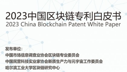 《2023中国区块链专利白皮书》发布