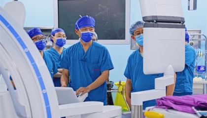 江苏徐州成功完成中国首例Ion支气管镜机器人定位手术