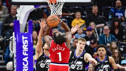 哈登32+10+7鲍威尔41 快船加时击败爵士取3连胜