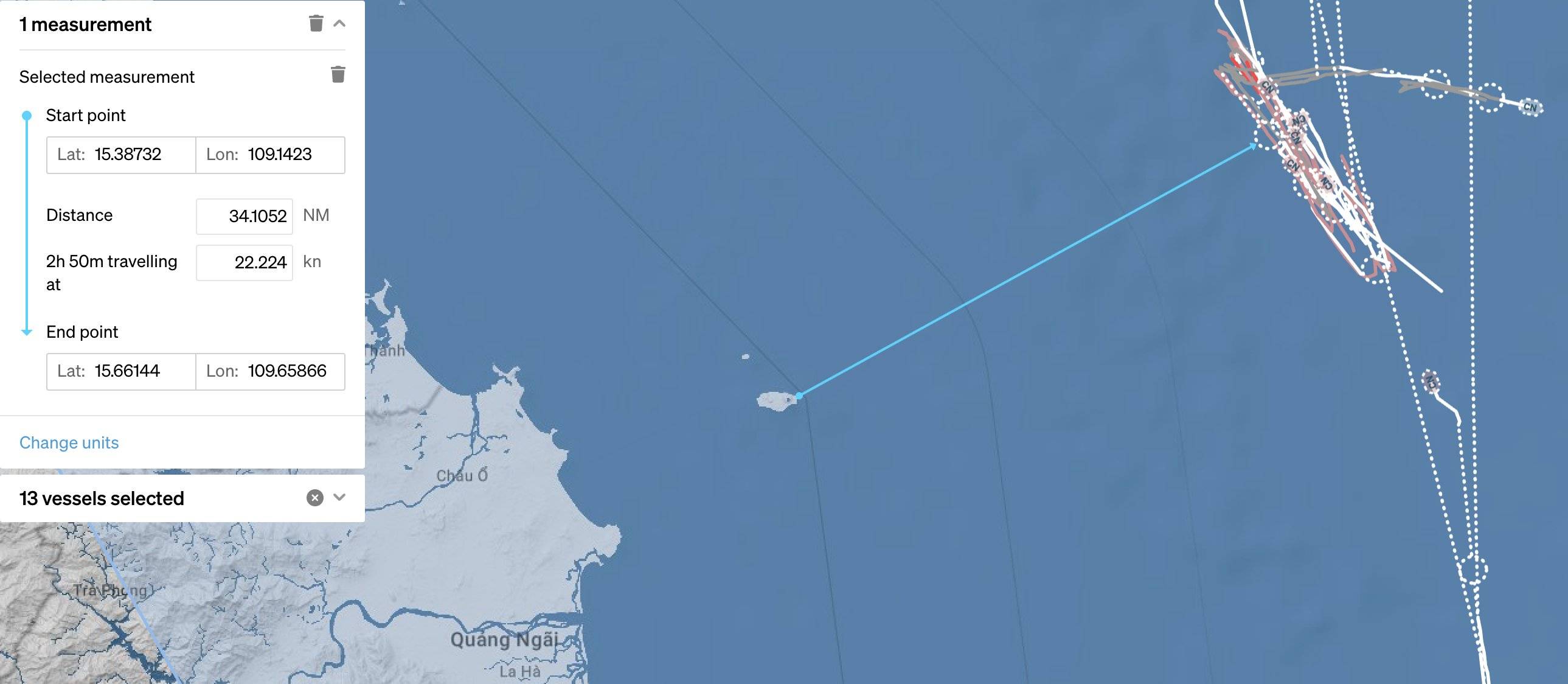 一大型船队逼近越南海岸，最近距离仅35海里！此举令美方气急败坏