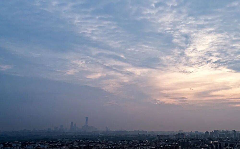 这，就是今晨的北京