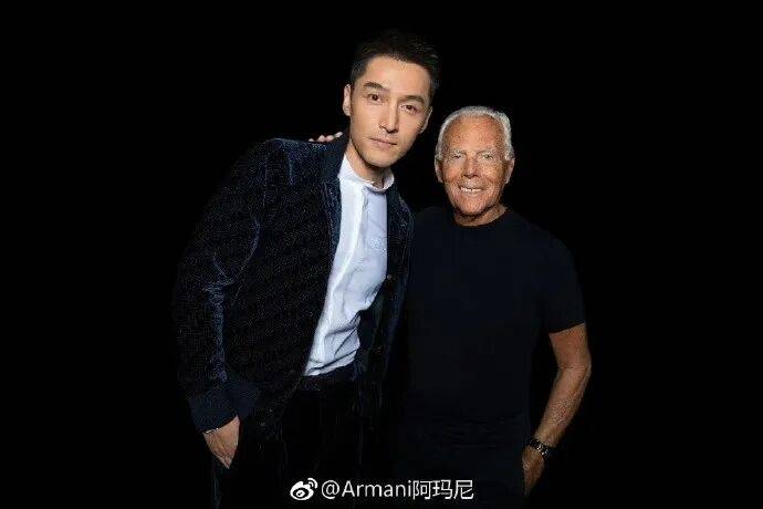 众星悼念阿玛尼先生,胡歌发文:去年曾对他说好好休息,他的精神将继续引领我们向前