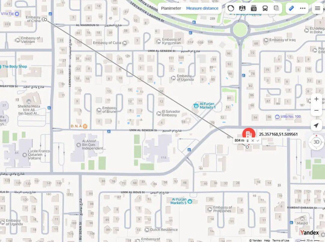 以军空袭地点距中国使馆仅800米