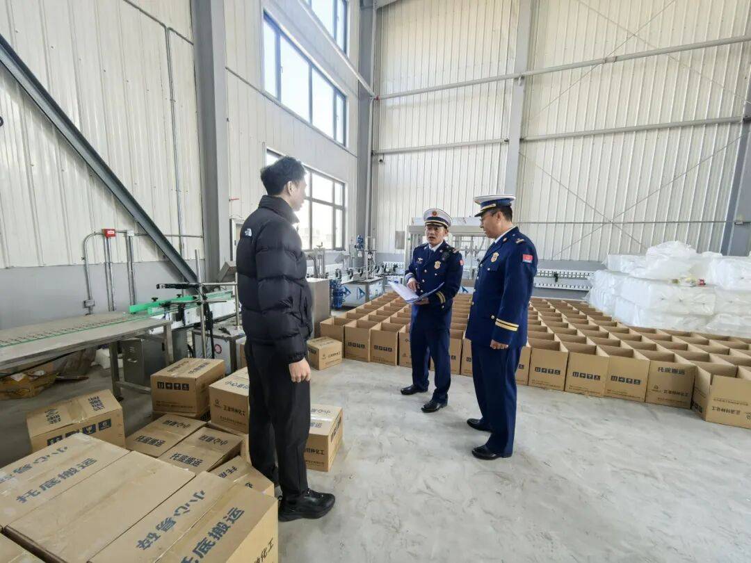 工作动态丨营口消防沿海产业基地大队深入化工企业开展消防安全检查